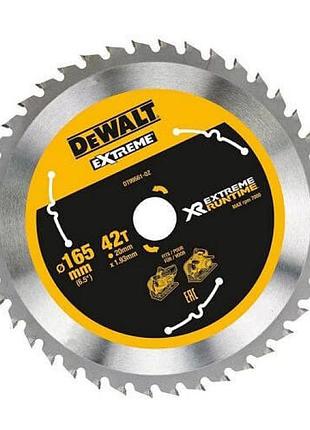 Диск пильный dewalt extreme runtime dt99561 165×20 мм для деревообработки (dt99561)