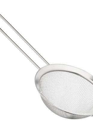 Сито ardesto gemini d-18 ar3918ss, с ручкой и ушком, 18 см, нержавеющая сталь