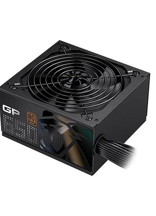 Блок живлення gamemax gp650b 650w atx 2.31 80+ bronze з вентилятором 140 мм black