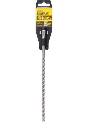 Бур dewalt 8 мм для перфоратора, довжина 260 мм — модель dt9531 sds-plus