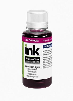 Чорнило colorway cw-ew400m01 magenta, 100 мл, водорозчинне, для epson ew400
