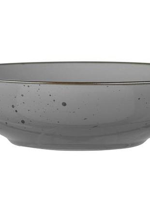 Керамическая тарелка-супица ardesto bagheria d20см grey (ar2920grey)