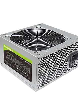 Блок питания atx gamemax gm-450 12в с кабелем серый