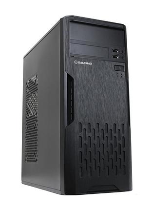 Корпус компьютерный gamemax et-210-500w с блоком питания middle (midi) tower черный