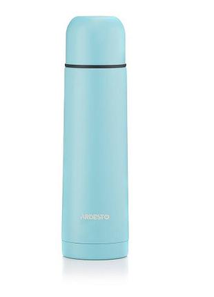 Термос ardesto bright city ar2650bl 500ml нержавеющая сталь голубой