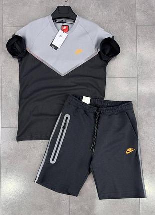 Чоловічий комплект nike tech fleece, стильний костюм nike tech fleece, брендовий спортивний комплект nike, чоловічий спортивний