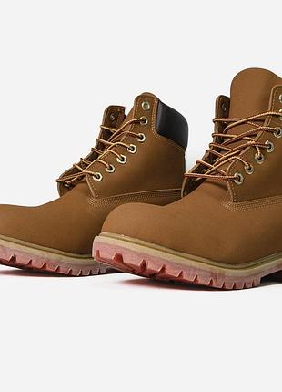 Ботинки timberland 6 inch beige, timberland 6 inch, мужские ботинки timberland, timberland бежевые, timberland 6 inch boots 41