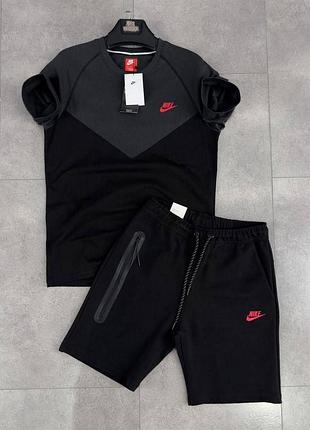 Чоловічий комплект nike tech fleece, стильний костюм nike tech fleece, брендовий спортивний комплект nike, чоловічий спортивний