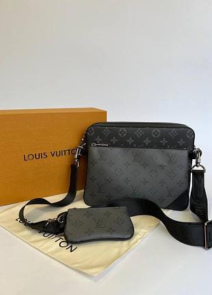 Чоловіча сумка louis vuitton, брендовий аксесуар louis vuitton, класична сумка louis vuitton, чоловіча сумка louis vuitton