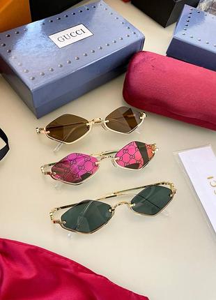 Очки gucci, солнцезащитные очки gucci, премиальные очки gucci для женщин, премиальные очки gucci для мужчин синий