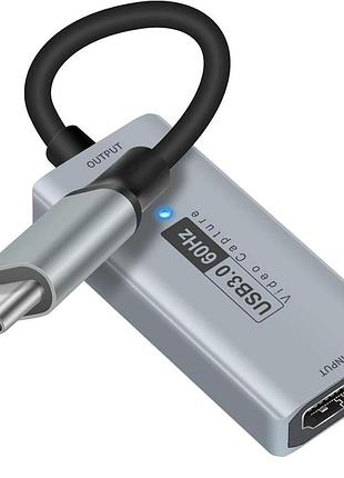 Карта відеозахоплення type c – hdmi 60hz