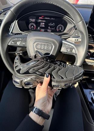 Nike air max tn plus, кроссовки nike air max tn plus, nike air max tn plus triple black, nike air max, кроссовки nike, nike кроссы