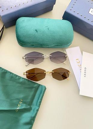 Очки gucci, солнцезащитные очки gucci, премиальные очки gucci для женщин, премиальные очки gucci для мужчин желтый