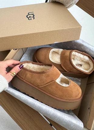 Балетки ugg bea mary jane, жіночі туфлі ugg, взуття ugg mary jane, стильні ugg bea, легкі повсякденні ugg 41