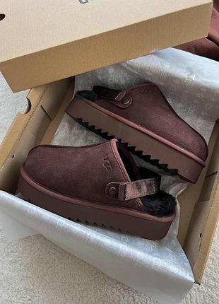 Клоги ugg lanah clog platform, женские клоги ugg, обувь ugg lanah, стильные ugg lanah platform, повседневная обувь ugg 37