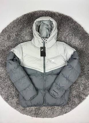 Пуховик nike storm-fit, чоловічий пуховик найк storm-fit, зимова куртка nike storm-fit, теплий пуховик найк, куртка найк storm-fit