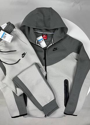 Костюм nike tech fleece 2, спортивный костюм nike tech fleece, мужской костюм найк тек флис, кофта и штаны nike tech fleece