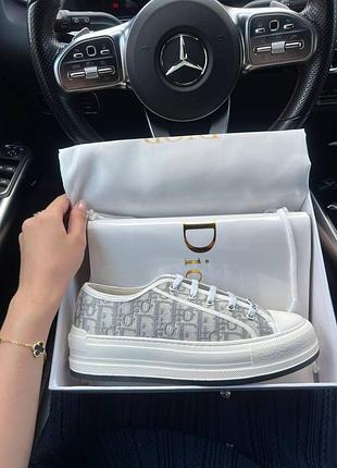 Женские кроссовки christian dior platform, кроссовки диор женские стильные, модные кроссовки christian dior белые, люксовые кроссо