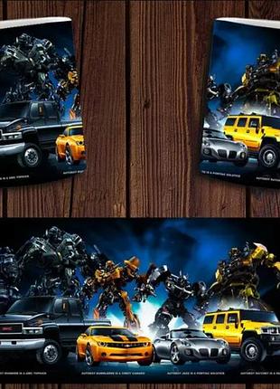 Чашка белая керамическая с принтом "transformers" трансформери ост