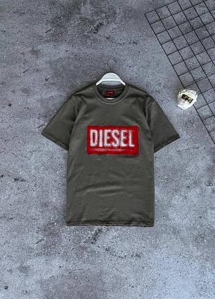 Футболка diesel, стильная футболка diesel для мужчин, брендовая одежда diesel, мужская футболка diesel, классическая футболка dies
