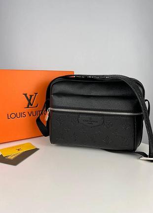 Чоловіча сумка через плече louis vuitton, стильна сумка-месенджер louis vuitton, класична щоденна сумка louis vuitton