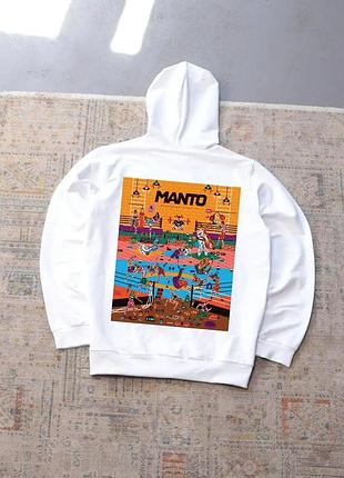 Худі manto, чоловіче худі манто, спортивна кофта manto, толстовка manto, флісова кофта manto, стильне худі manto xl