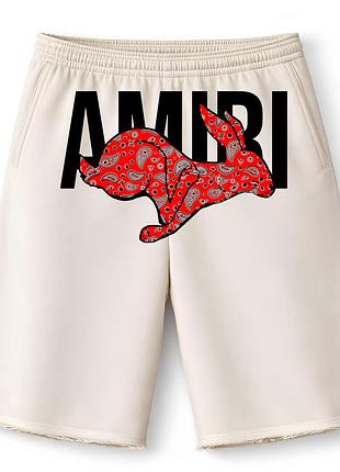 Мужские шорты amiri, шорты amiri мужские, брендовые шорты amiri, стильные шорты amiri, летние шорты amiri, модные шорты amiri, люк