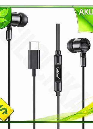 Ve навушники провідні xo ep81 new version sunflower usb-c чорні для смартфонів та планшетів із цифрови n6w_ver