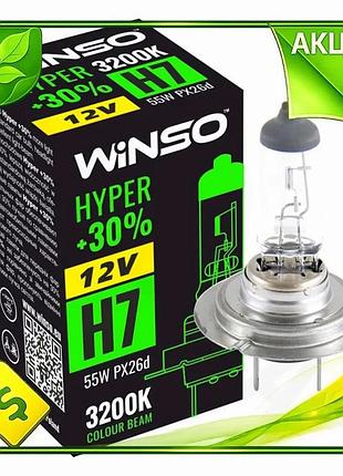 Ve галогеновая лампа winso h7 new version 12v 55w px26d для авто и быта светодиодная лампа с оптимальн n6w_ver
