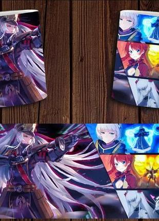 Чашка белая керамическая с принтом "re:creators" відтворювачі ост