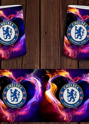 Чашка белая керамическая "фк челси" chelsea fc ост