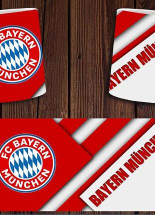 Чашка белая керамическая "фк "бавария" мюнхен" bayern munchen ост