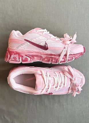 Кроссовки nike initiator custom pink, женские кроссовки найк, стильная обувь nike, розовые кроссовки nike initiator, кеды nike cus
