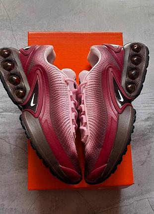 Nike air max dn burgundy crush, кросівки nike air max, стильні nike dn, бордові кросівки nike, взуття nike air max dn, бренд ni 43