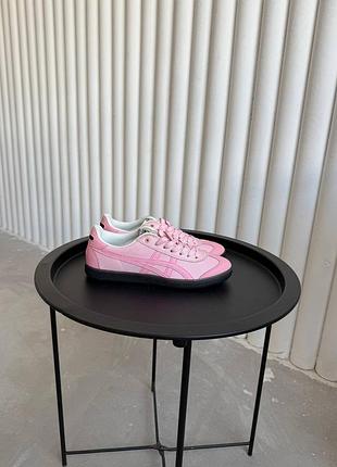 Кроссовки asics onitsuka tiger token pink,розовые кроссовки asics onitsuka tiger, женские модные кроссовки ассикс оницука тайгер