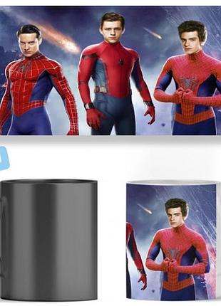 Чашка хамелеон spider man: no way home (человек паук: нет пути домой) ост