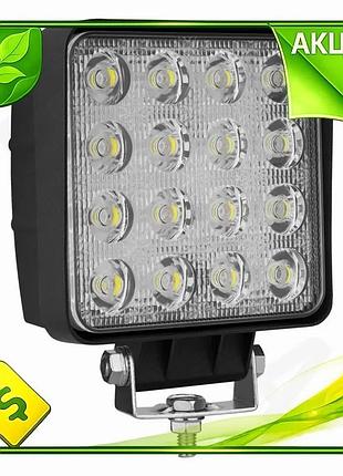 Ve фара светодиодная brevia 48w new version 3520lm epistar белая для освещения площадок и территорий п n6w_ver