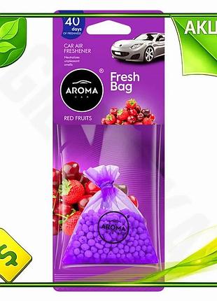 Ve ароматизатор aroma car fresh new version bag сeramic ягідний для автомобиля с парфюмерной композици n6w_ver