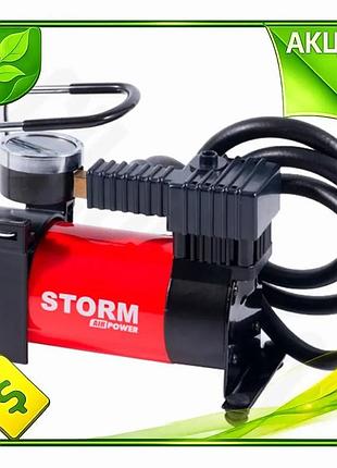 Ve автомобільний компресор storm 7 new version атм 35 л/хв 150 вт для накачування шин та інших виробів n6w_ver
