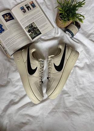 Кроссовки nike air force x ambush beige, кроссовки nike air force, nike ambush, бежевые кроссовки nike, обувь nike air force ambus