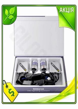 Ve комплект ксенона brevia h1 new version 4300к super slim canbus для автомобилей светодиодные фары кс n6w_ver