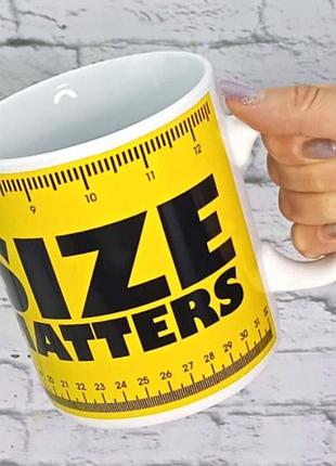 Кружка гигант size matters (1л) ost