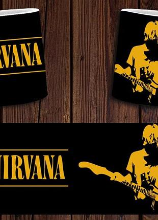 Чашка белая керамическая "nirvana" нирвана ост