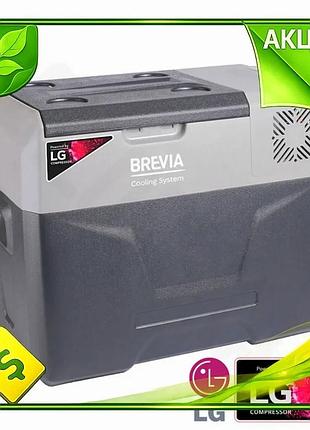 Ve холодильник автомобильный brevia 40л new version компрессорный для авто с цифровым дисплеем и bluet n6w_ver