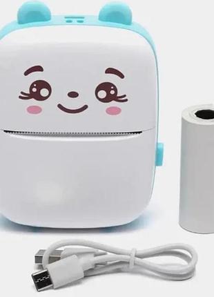 Ручной принтер hand mini printer в виде кошки, карманный принтер ost