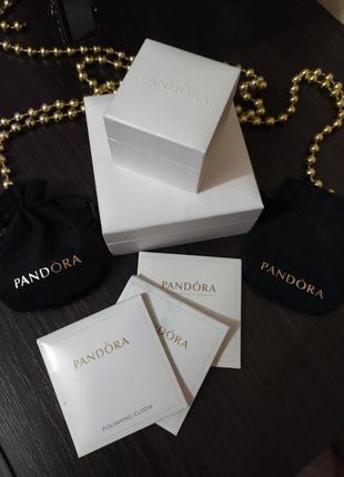 Набір упаковка коробок коробка пандора pandora під браслет і шарм шармики
