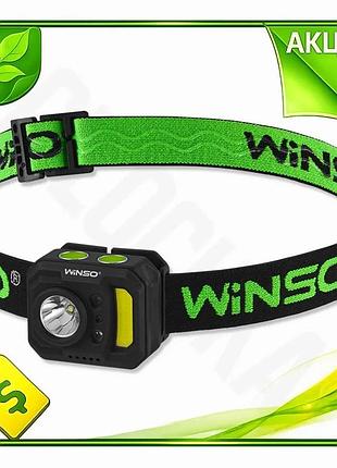 Ve ліхтар налобний winso 250lm new version із сенсором білий червоний налобний світильник для туризму n6w_ver