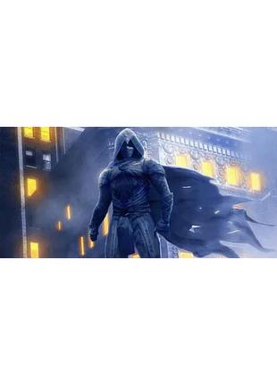 Чашка белая керамическая с принтом "місячний лицар" moon knight ост