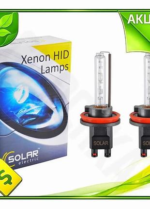 Ve ксеноновая лампа solar h11 new version 5000k 35w для авто замена галогенной лампы белый свет 2шт n6w_ver