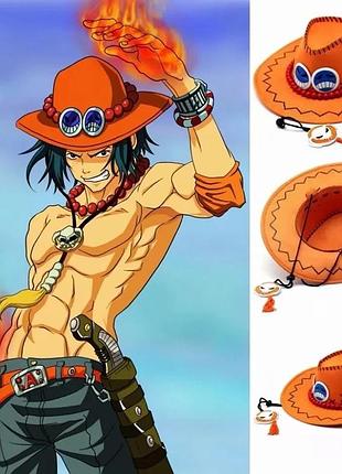 Шляпа пордгас ди эйс брат манки ван пис "one piece" abc